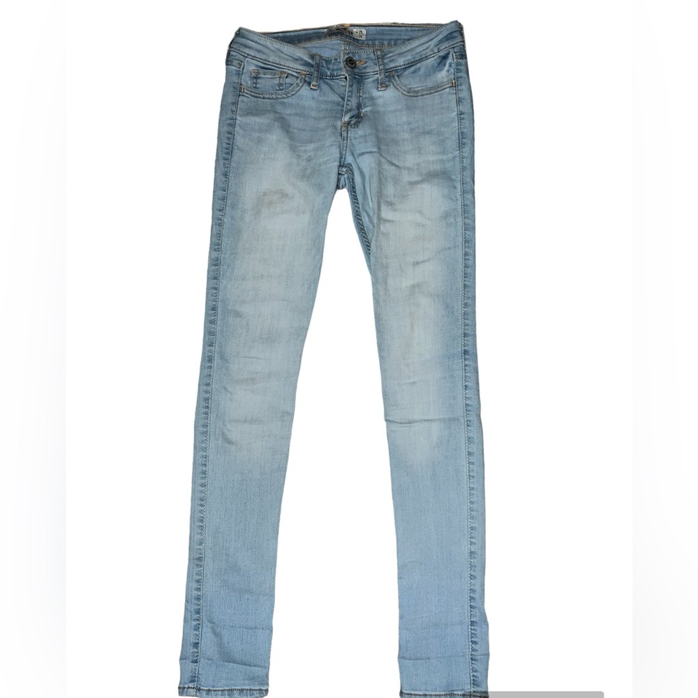 Hollister Light Wash Skinny Jeans W 25 L 29